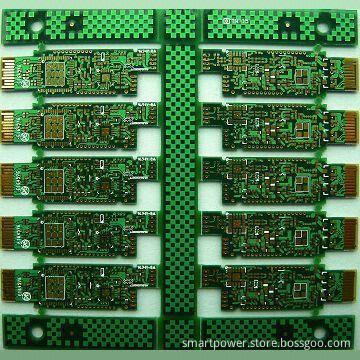 2-layer Thick Gold PCB for Optical Fiber
